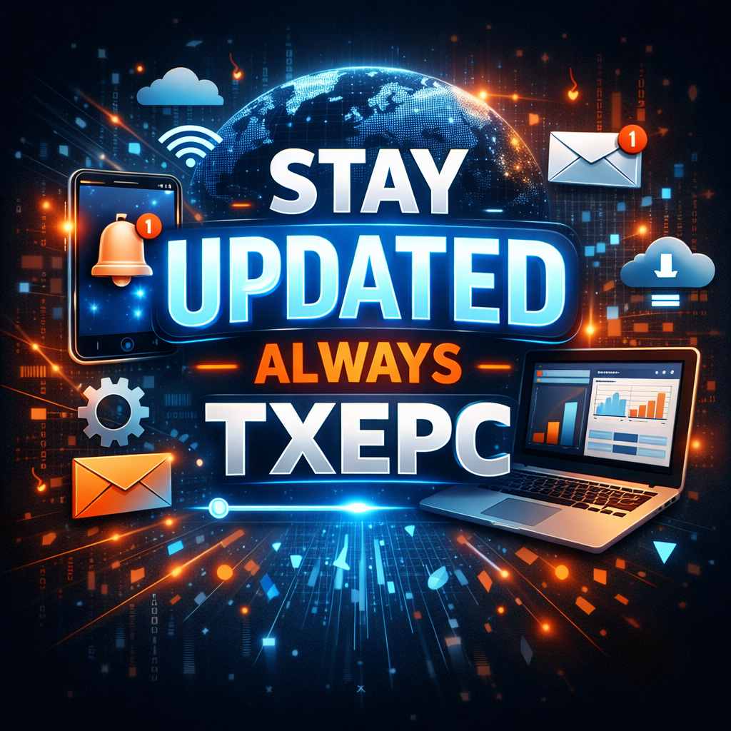 stay updated always txepc